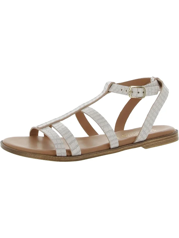 Ira-Italy Womens Flat Slip On Strappy Sandals