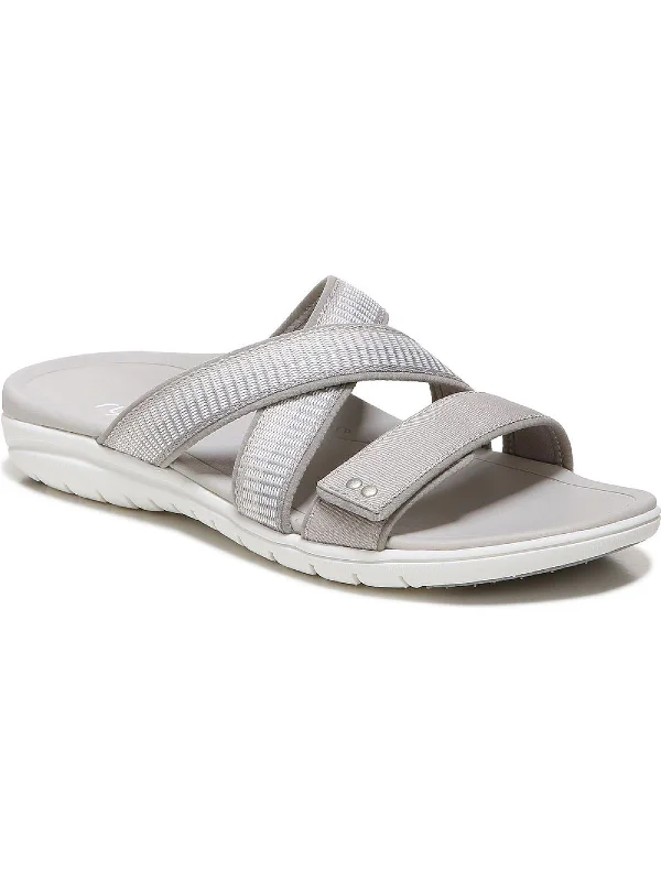 SAGE Womens Slip On Casual Slide Sandals