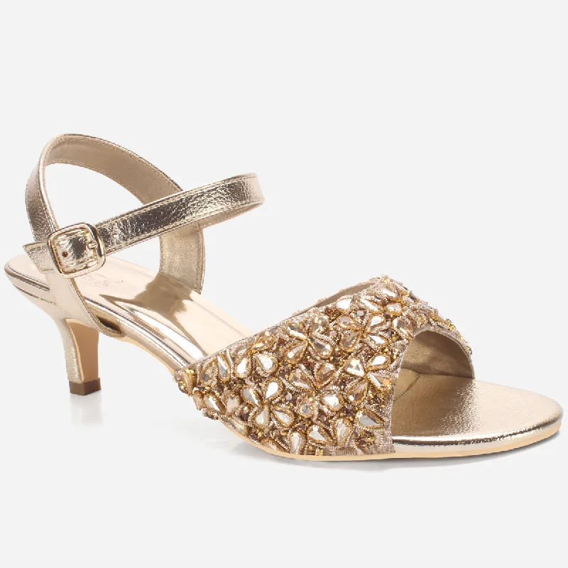 Women's "HARVA" Embellished Wedding Sandals