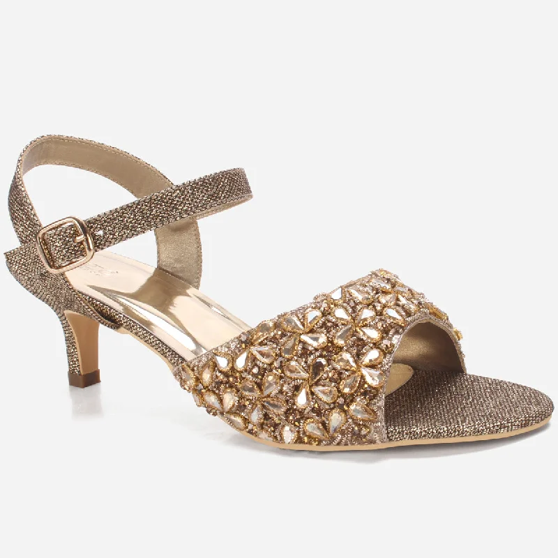 Women's "HARVA" Embellished Wedding Sandals