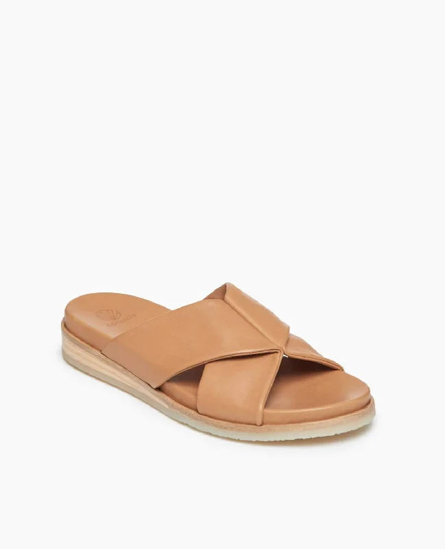 Women's Pasque Sandals In Mandorla Leather