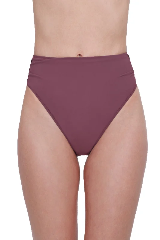 ROSE BUD HIGH WAIST HIGH LEG BIKINI BOTTOM