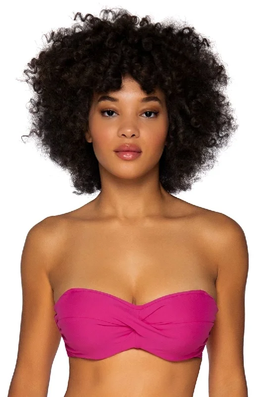 SUNSETS ICONIC TWIST UNDERWIRE BANDEAU