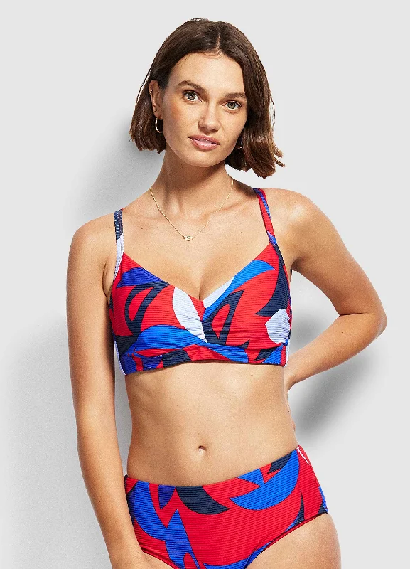 Aloha DD Bralette Bikini Top - Chilli