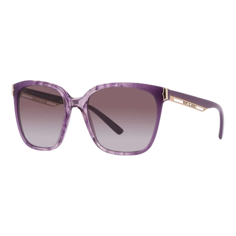 Bulgari Women's Sunglasses Amethyst Opal Gradient S 55mm Sunglasses