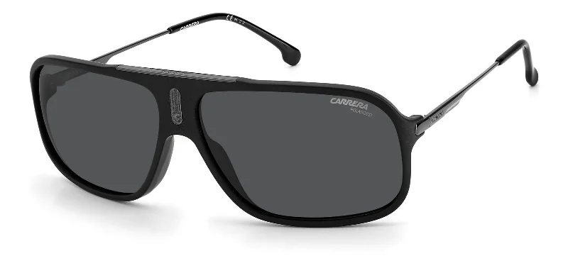 Carrera Unisex COOL 64mm Black Polarized Sunglasses 0COOL65-003-64