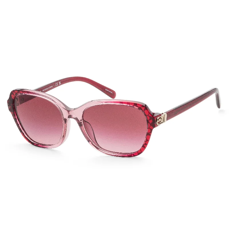 Coach Women's Sunglasses Red Gradient Signature C 56mm Sunglasses