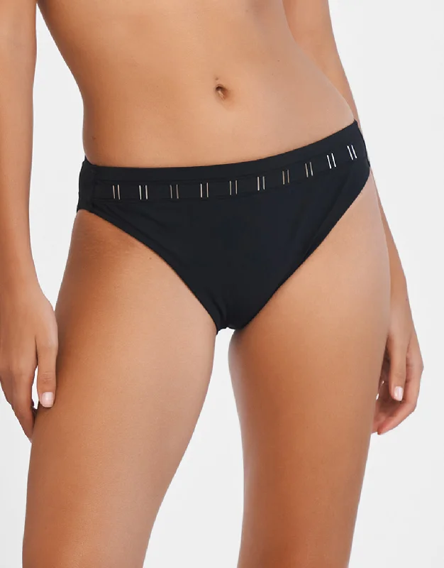 Code Bikini Pant - Black