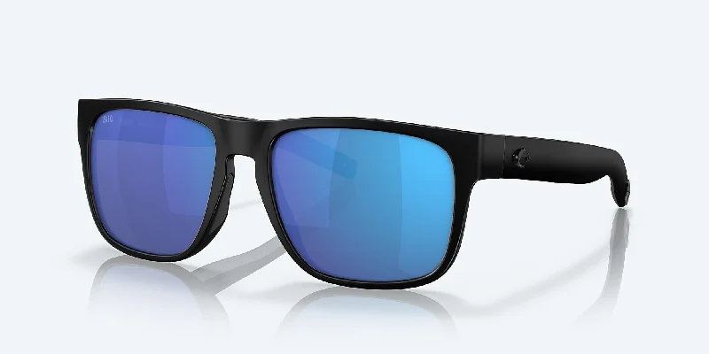 Costa Spearo Sunglasses-Blackout/Blue Mirror 580G