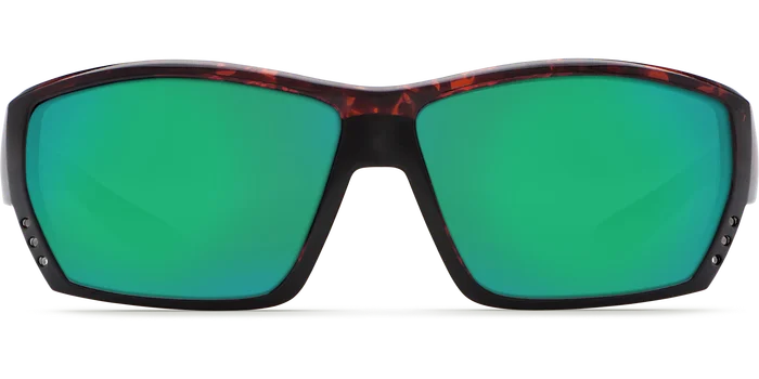 Costa Tuna Alley Sunglasses-Tortoise/Green Mirror 580G