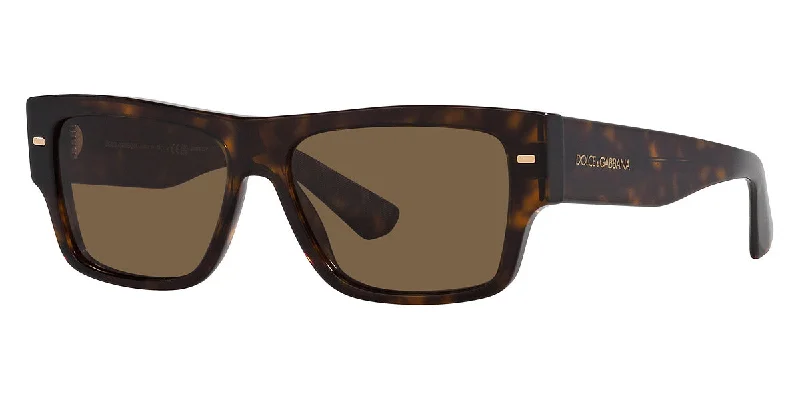 Dolce & Gabbana Men's 55 mm Havana Sunglasses