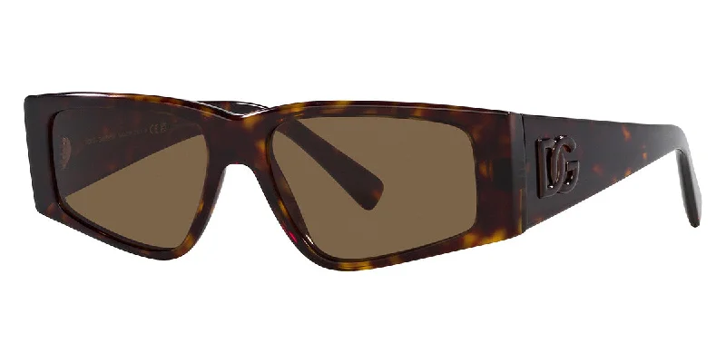 Dolce & Gabbana Men's 55 mm Havana Sunglasses