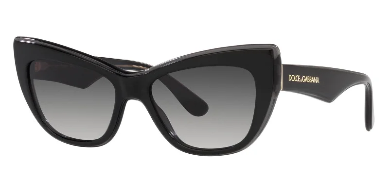 Dolce & Gabbana Women's 54mm Black/Transparent Grey Sunglasses