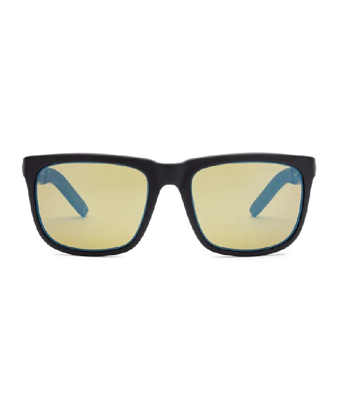 Electric Knoxville S Sunglasses-Matte Blk/HT Yel Polar Pro