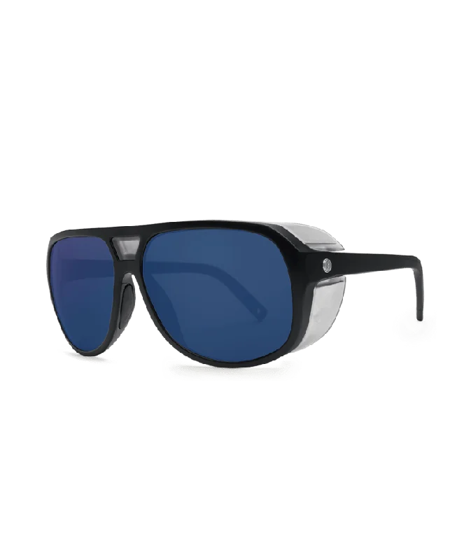 Electric Stacker Sunglasses-Matte Black/Blue Polar Pro