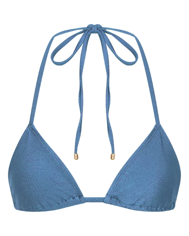 Eve Triangle Bikini Top - Cendre