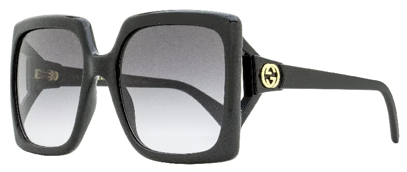 Gucci Women's Square Sunglasses GG0876S 001 Black 60mm