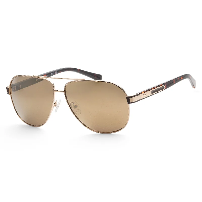 Guess Men's 61mm Gold Sunglasses GF0247-32G