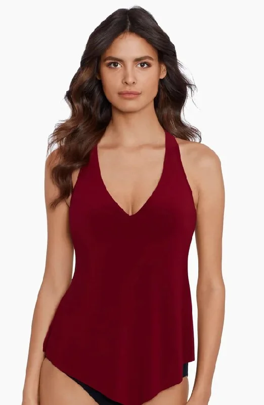 MAGICSUIT SOLID TAYLOR TANKINI TOP