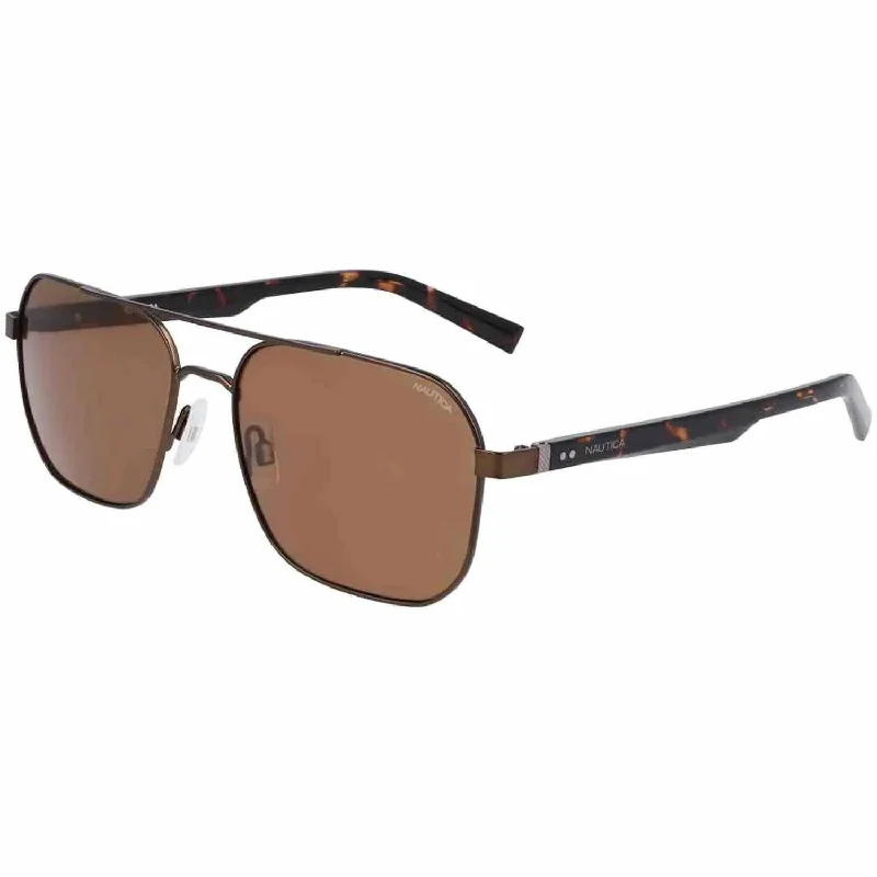 Men's N5143S Sunglasses In Matte Brown