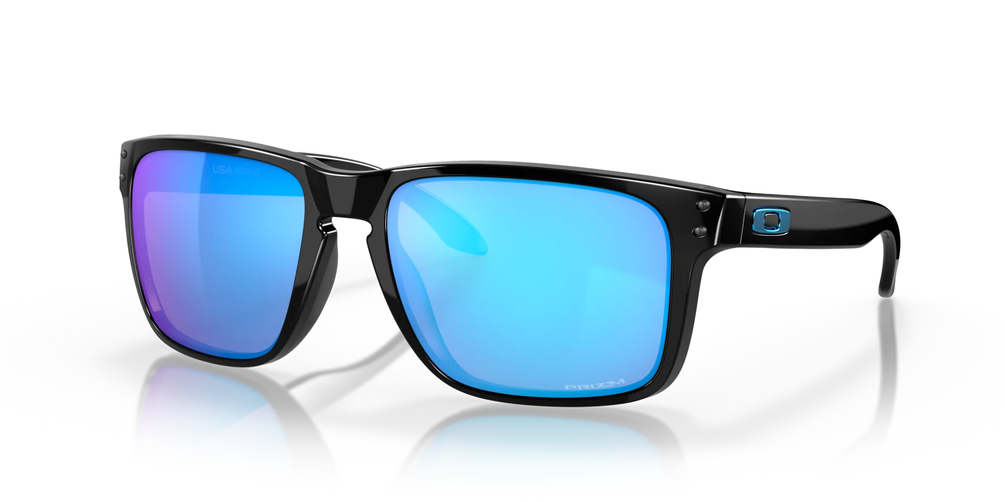 Oakley Holbrook XL Polished Black Sunglasses w/Prizm Sapphire