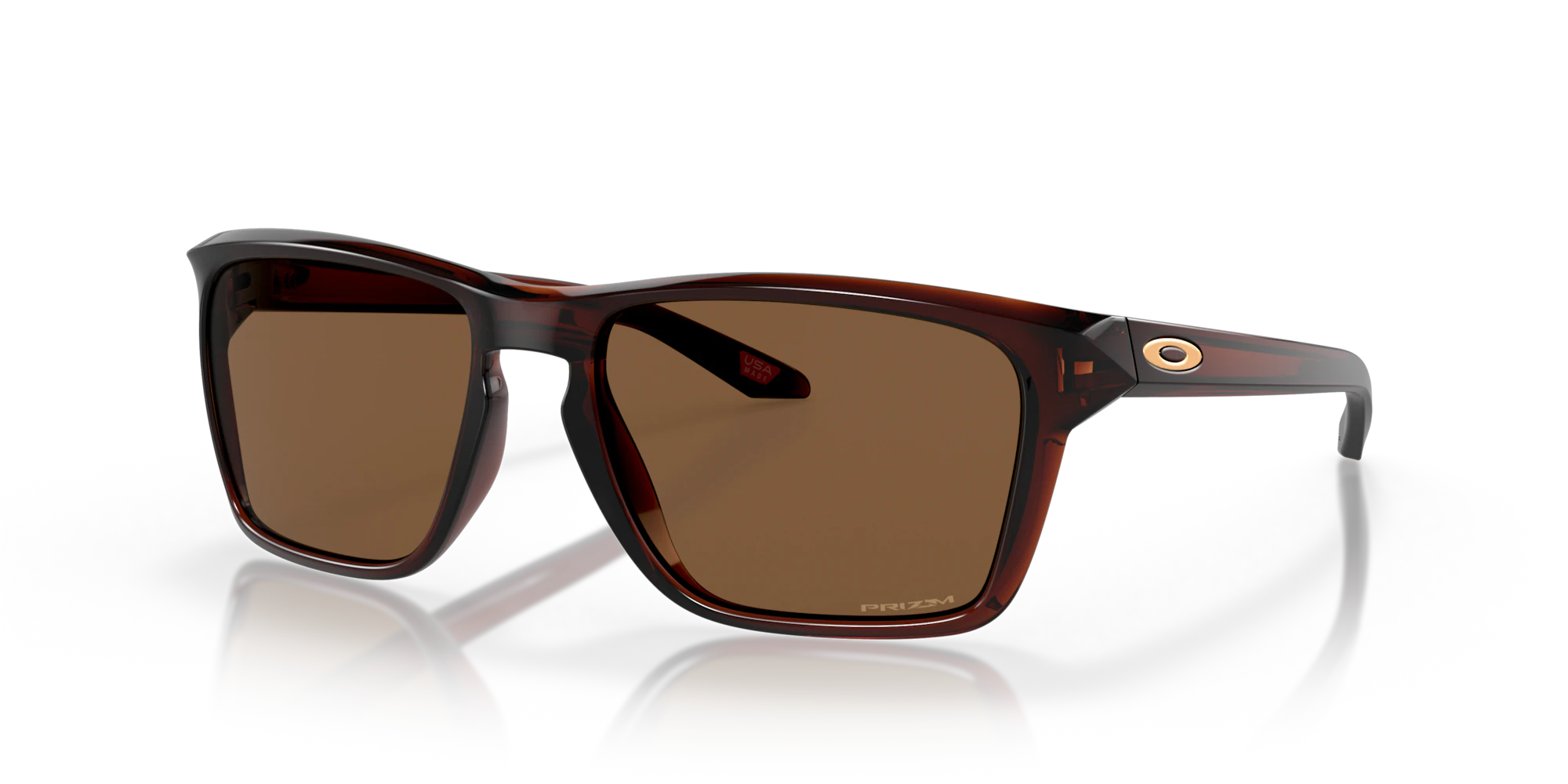 Oakley Sylas Polished Rootbeer Sunglasses w/ Prizm Bronze