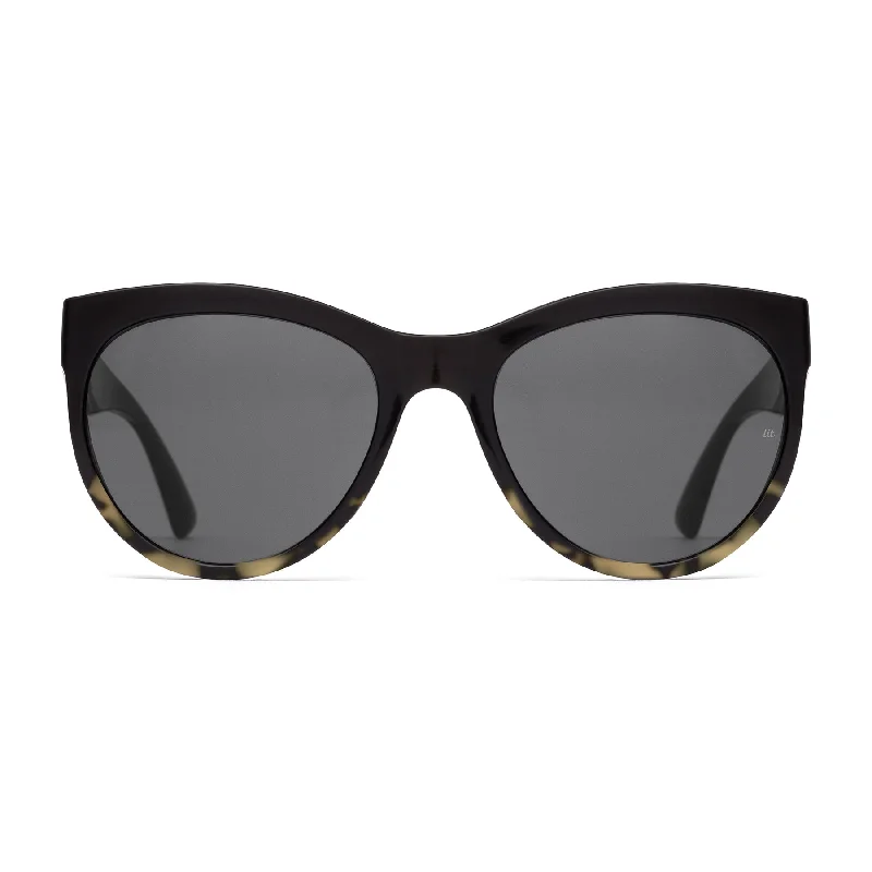 Otis Aerial Sunglasses-Black Angora/L.I.T Grey Polar