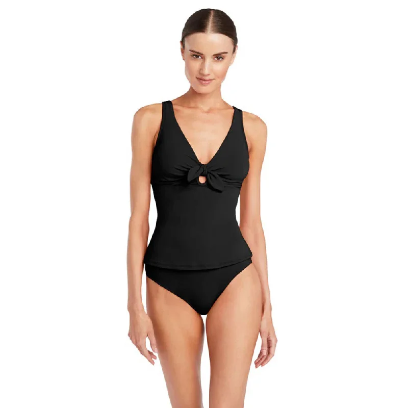 Robin Piccone Ava Tankini Top - Black