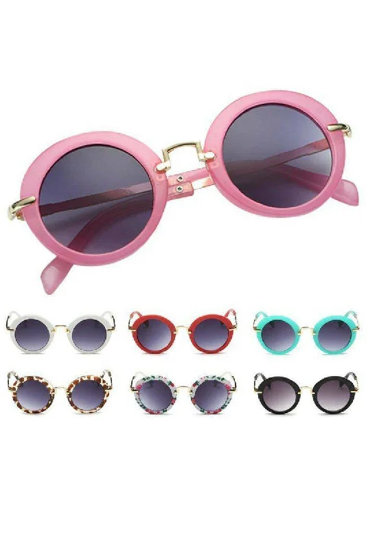 Girls Round Eye Sunnies