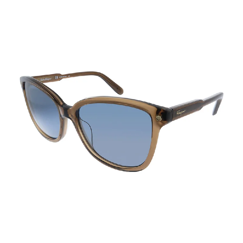 Salvatore Ferragamo  SF 815S 210 56mm Unisex Square Sunglasses