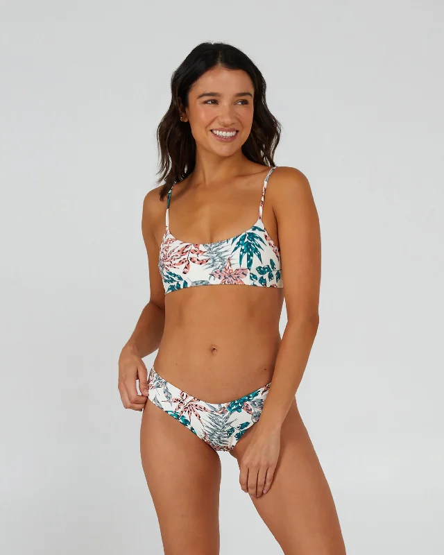 Sessions Bikini Top - White Tropic