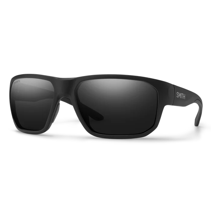 Smith Arvo Sunglasses-Matte Black/ChromaPop Polar Black