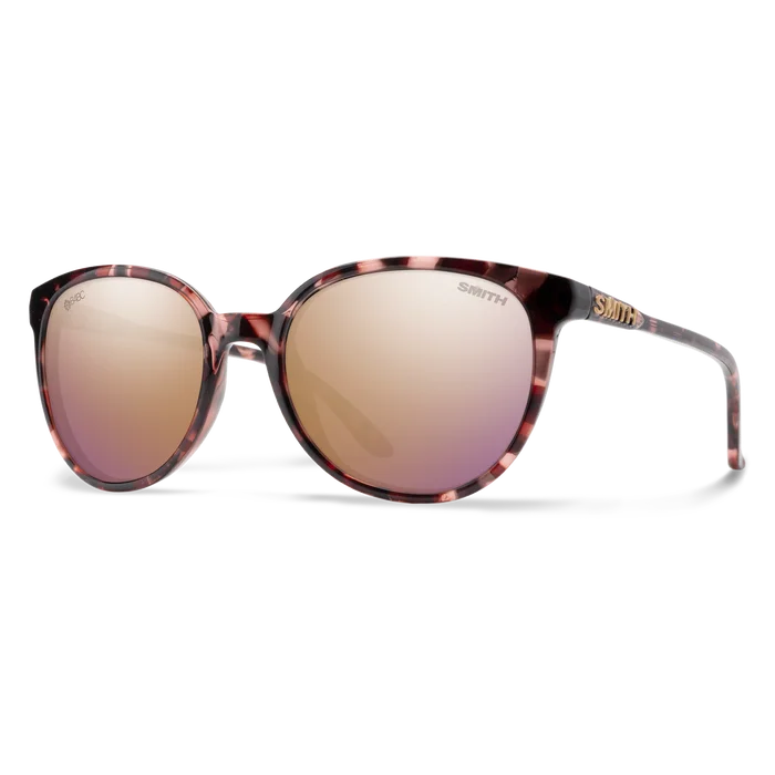 Smith Cheetah Sunglasses-B4Bc/ Rose Tortoise/ChromaPop Polar Rose Gold