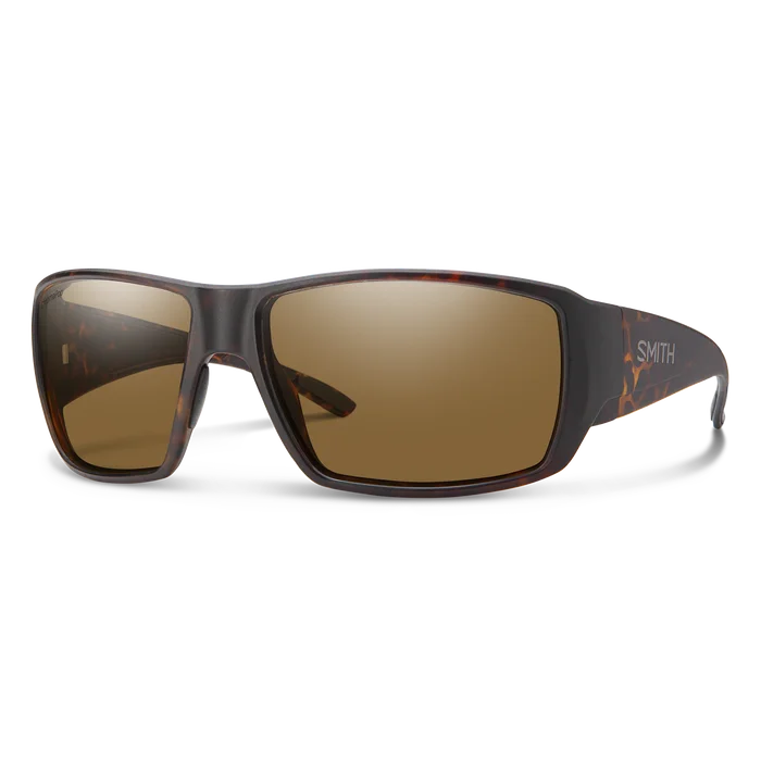 Smith Guide's Choice Sunglasses-Matte Tortoise/ChromaPop Glass Polar Brown