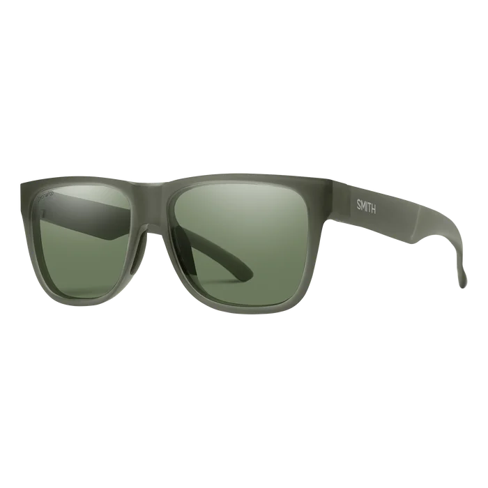 Smith Lowdown 2 Sunglasses-Matte Moss Crystal/ChromaPop Polar Gray Geen