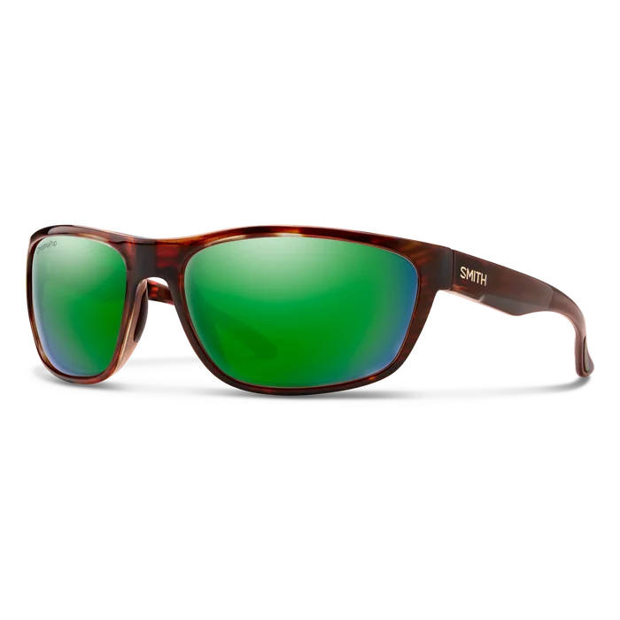 Smith Redding Sunglasses-Tort/Chromapop Glass Grn Mirr Polar