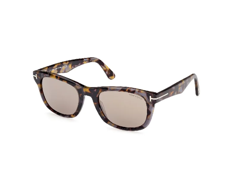 Tom Ford Men's Kendel 54mm Coloured Havana Sunglasses FT1076-55L-54