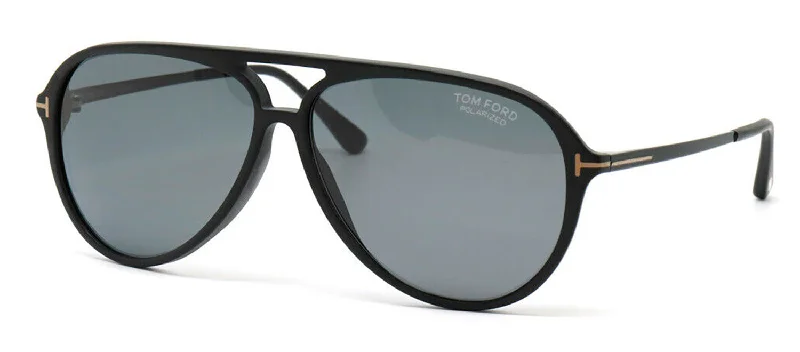 Tom Ford SAMSON FT0909 02D Aviator Polarized Sunglasses