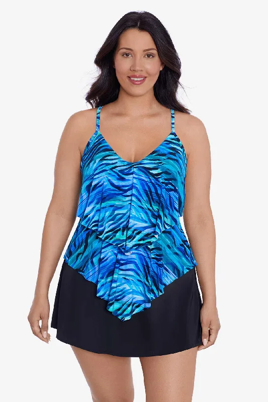 Wave Catcher Plus Size Ronnie Tankini Top