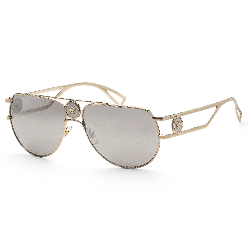 Versace Men's 60mm Pale Gold Sunglasses VE2225-12526G-60