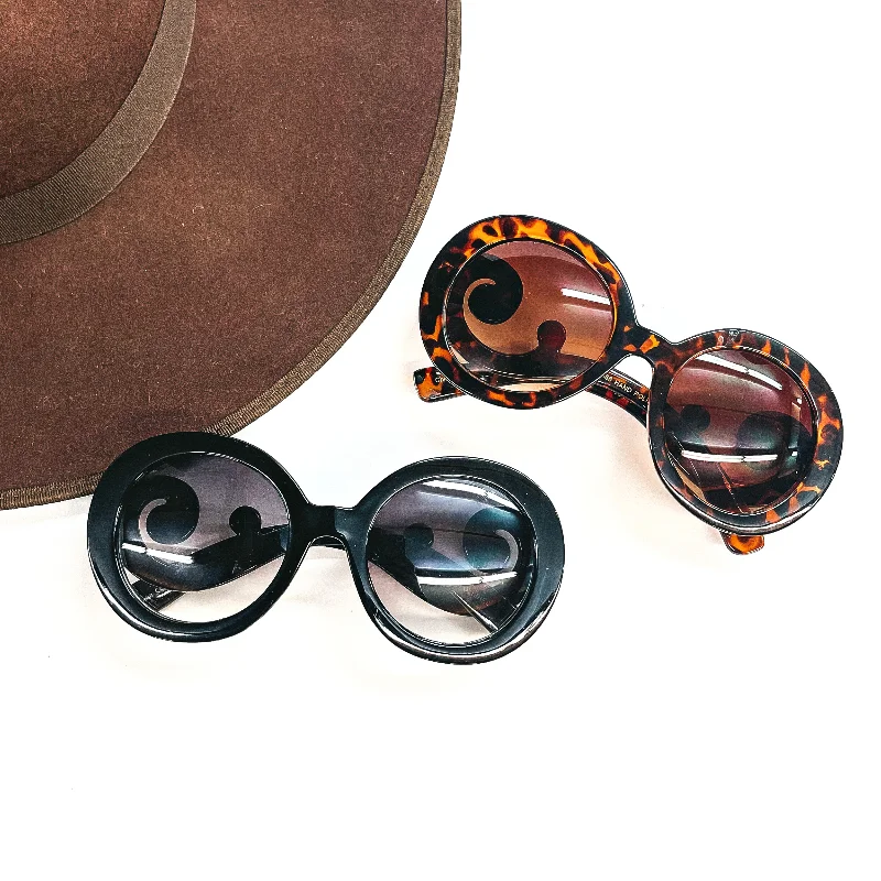 Groovy Times Large Round Sunglasses in Various Colors